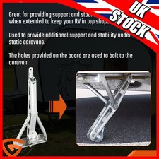Caravan corner steady jack leg - corner,