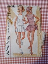 Vintage Simplicity 5970 Tennis