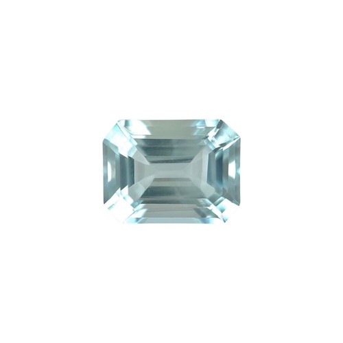 Natural 8x6mm aquamarine - natural,
