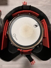 MAPEX BLACK PANTHER DESIGN LAB 14 X 5.5 MACHINE C. BLUNDELL with Stagg Hard Case