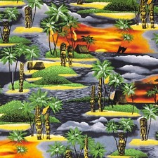 Vibrant Tropical Hawaiian