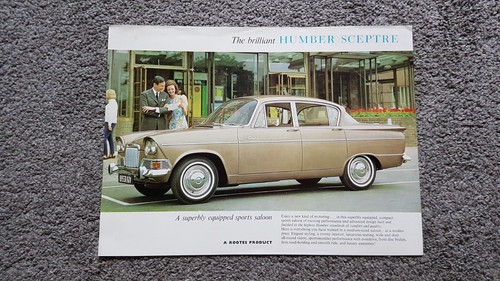 Humber sceptre sales leaflet - sales,