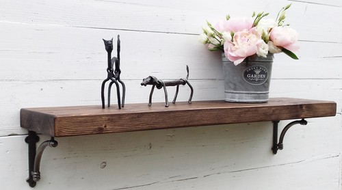 Solid wood chunky rustic - solid,