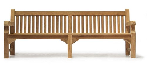 Teak seater bench - teak,