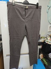 Tesco Tapered Stretch Trousers Size 18