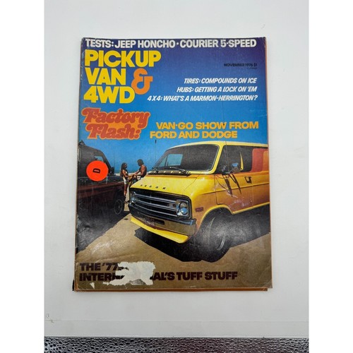 Vintage pickup van 4wd - vintage,