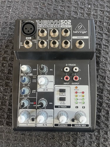 Behringer xenyx 502 - xenyx,