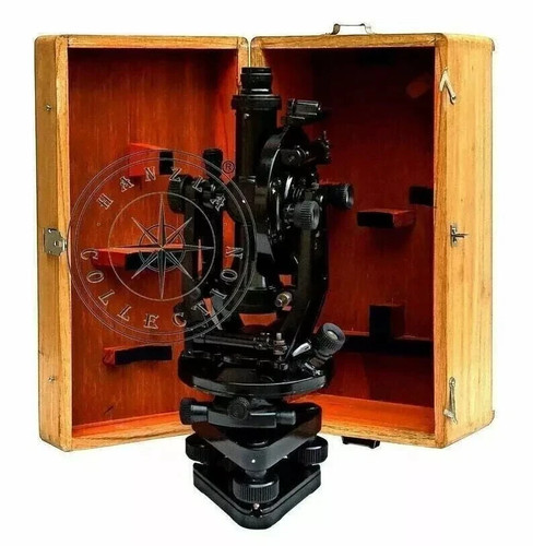 Working black 20s theodolite - black,