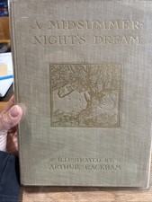 A Midsummer Night's Dream 1908 Illustrated By Arthur Rackham. RARE 