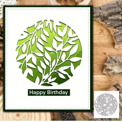 Leafy leaves circle foliage - leafy,