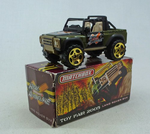 Matchbox land rover - matchbox, svx