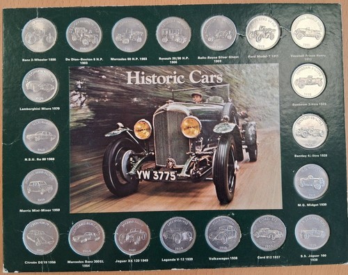 Shell historic cars coin - historic,