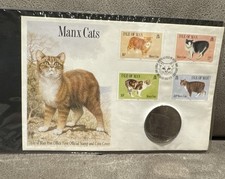 1 Crown 1989 Manx Cat