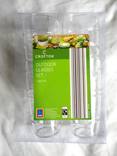 Clear acrylic drink ball - acrylic,
