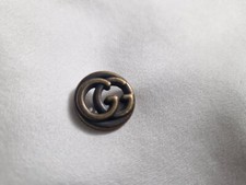 One Bronze Gucci GG Button 20mm