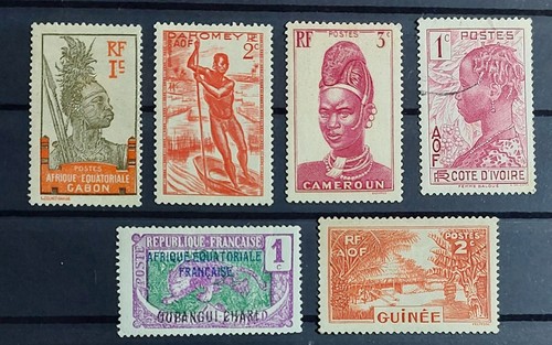 French colonies - french,