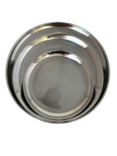 Stainless Steel Round Thali /