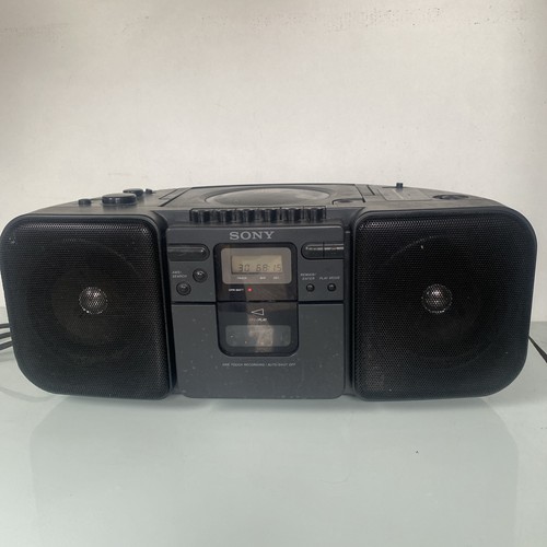 Sony cfd 20l vintage radio - sony,