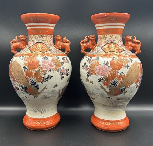 Large pair japanese kutani - large,