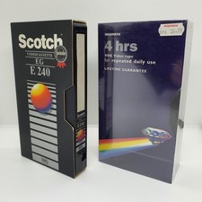 Scotch VHS Video Cassette Tape