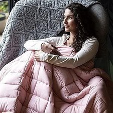 Pink Weighted Blanket 7KG
