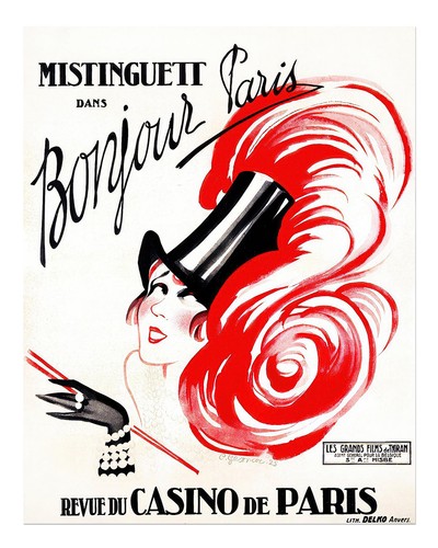 Vintage parisian cabaret - vintage,
