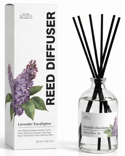 Reed diffuser set lavender - diffuser,