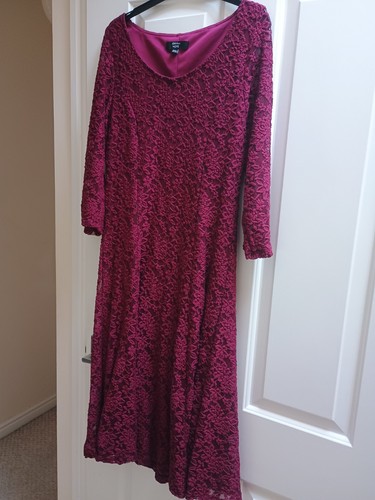 Joanna hope burgundy dress - burgundy,