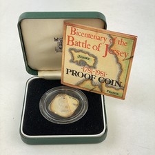 Cased Jersey 1981 Silver Proof