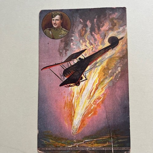 Ww1 zeppelin postcard - ww1,