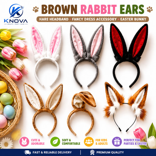 Rabbit ears headband fancy - headband,