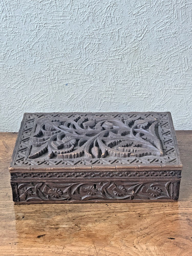 Antique chinese floral bamboo - chinese, floral/bamboo