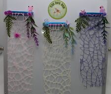 Jumping spider climbing ledge, platform, decor, accessories. praying mantis 