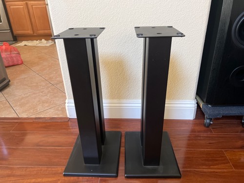Bookshelf speaker stands metal - bookshelf,