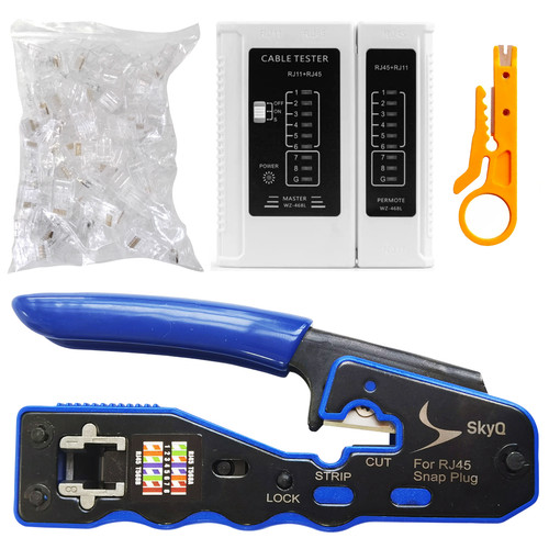 Rj45 pass through crimping - pass,