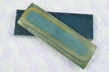 Pair of Aqua & Mustard Canvas