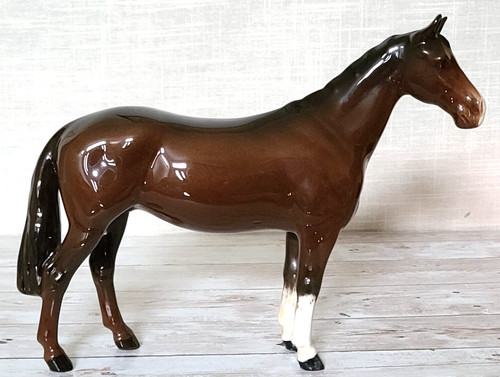 Beswick huntsman pony - pony, horse