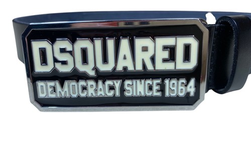Dsquared2 mens leather belt