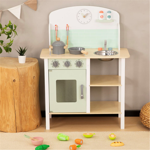 Kids wooden play kitchen - kids,