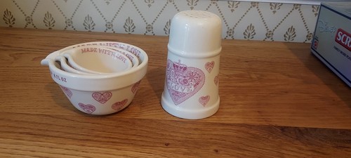 Made with love measuring cups - with,