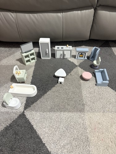 Wooden dolls house further - wooden,