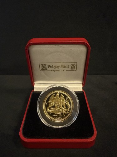 Isle man gold angel - 1,