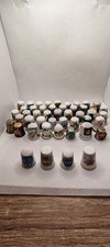 47 Vintage Thimbles Collection