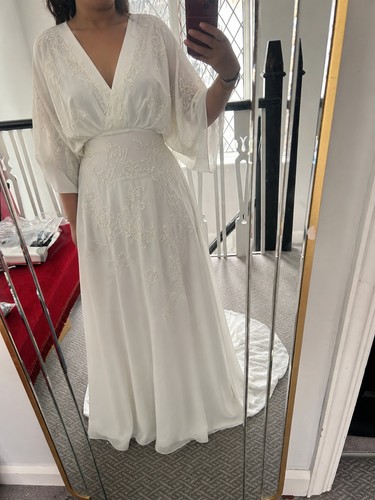 Monsoon ivory embroidered - ivory,