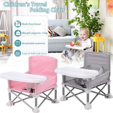 Baby Highchair Foldable Infant Feeding Toddler Table Chair Portable Seat Travel