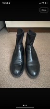 Ladies Zara Sock Boots Size 6