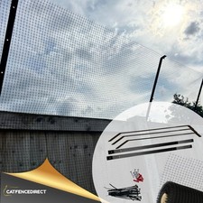 30M Kit - Outdoor Garden & Cat Barrier & Brackets Cat Fencing Direct