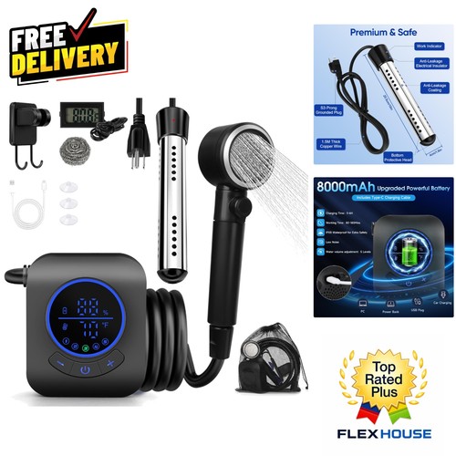 Lightweight portable shower - portable,