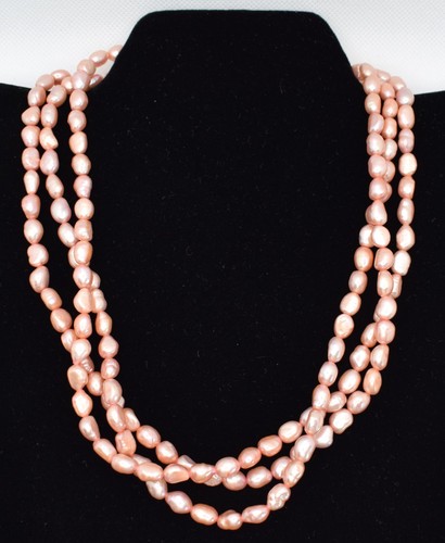 Genuine pink baroque - pink, pearl