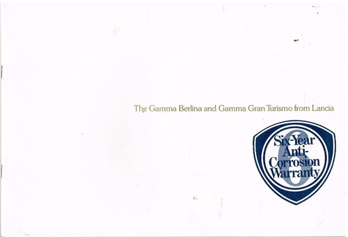 Lancia gamma saloon gt coupe - gamma,